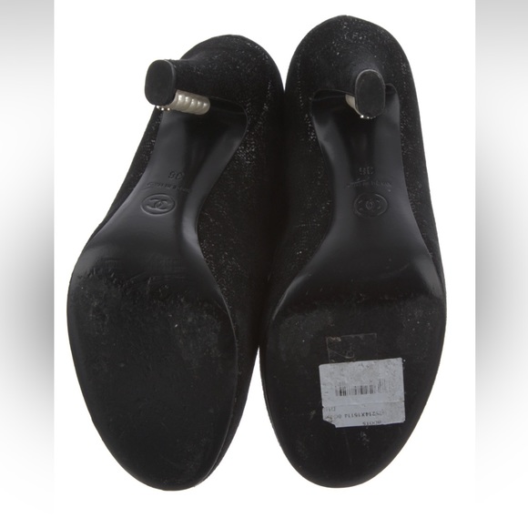 Chanel Black Ankle Boots From the Fall Collection by Karl Lagerfeld size 6 - Picture 4 of 4